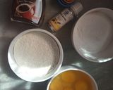 A picture of step 1 of Coffee sponge cake.