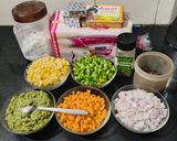 A picture of step 1 of Vegetables cheese sandwich.