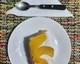 Foto del paso 4 de la receta: Torta fría de melocotón con vainillas y crema
