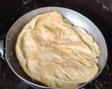 A picture of step 4 of Attieké Omelette 🍳.