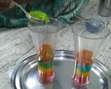 ரெயின்போ ஜெல்லி  மில்க் ஷேக் ரெசிபி ஸ்டேப் 12 புகைப்படம்