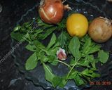 A picture of step 1 of Chickpeas kofteh کوفته نخود.