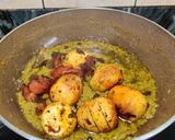 A picture of step 6 of AFGHANI EGG CURRY...