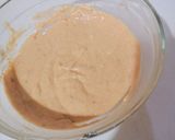A picture of step 1 of Hyderabadi Dahi baray chat.
