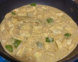 A picture of step 8 of Shahi Paneer.