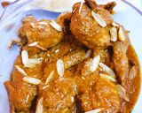 A picture of step 6 of Batair(Quail) Qourma.
