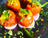 A picture of step 4 of Stuffed Tomato.