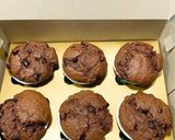 Foto langkah ke 5 dari resep Choco Banana Muffins Full Butter, Super Moist (Tanpa Minyak).