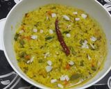 A picture of step 5 of Instant pot moong dal khichdi.
