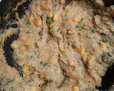 A picture of step 5 of Rava upma cutlet.
