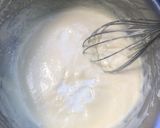A picture of step 4 of Red velvet cake.