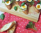 Pas rețetă Bruschetti cu mozzarella, roșii cherry și busuioc 4 fotografie