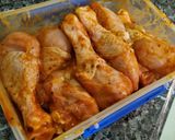 รูปขั้นตอนการทำที่ 2 ของ น่องไก่บาร์บีคิวแบบง่ายๆ หม้อทอด