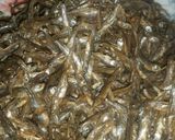 A picture of step 1 of Crunchy Fried Omena #4WkChallenge.