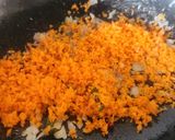A picture of step 3 of Carrot Beetroot Coconut Thoran Onam Sadya Thoran - Kerala Style - CBC Thoran.