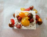 A picture of step 3 of Baked feta & rainbow tomatoes.
