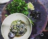 Hình bước làm 2 của món Dắt xào xúc bánh tráng