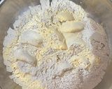 A picture of step 1 of Barley Flour { JAU } Masala Bhakari.