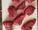 Foto del paso 1 de la receta: Filete en salsa de estragón con champiñones