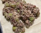 Foto del paso 3 de la receta Rollos de hojaldre, rellenos de verduras de temporada y jamón ibérico