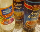 A picture of step 2 of Chicken Spaghetti 😍.
