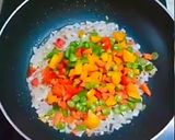 সেজওয়ান ফ্রয়েড রাইস রেসিপি ধাপ - 3 ছবি