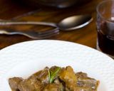 A picture of step 5 of Braised Venison.