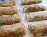 Foto del paso 4 de la receta: Rollitos de primavera con obleas de arroz + Salsa agridulce