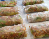 Foto del paso 4 de la receta: Rollitos de primavera con obleas de arroz + Salsa agridulce