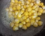A picture of step 1 of Masala Corn.