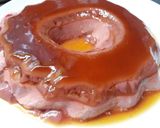 Foto del paso 4 de la receta: Flan de café color de cereza sin huevo