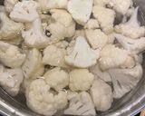 A picture of step 1 of Dry Gobhi Manchurian.