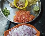 A picture of step 2 of Schezwan veg noodles.