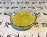 Une image de l'étape 8 de Sauce ail, persil, feta, citron et curcuma (pour poissons).