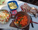 Foto del paso 1 de la receta: Pollo al disco