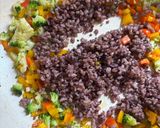 A picture of step 7 of Chicken and Vegetable Fried Rice.