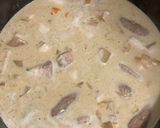 A picture of step 5 of Braised Pork Belly & Sausage.