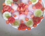 Salad dish decorated रेसिपी चरण 3 फोटो
