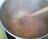 Foto del paso 5 de la receta: Sopa de verduras con crema de anacardos y un toque de mar