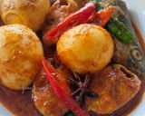 Gambar langkah 4 resipi Gulai ikan tongkol terengganu.