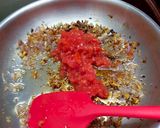 A picture of step 2 of Daal, Bati and Churma (Rajasthani Thali).