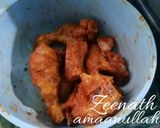 A picture of step 1 of Lemon Fried Chicken.