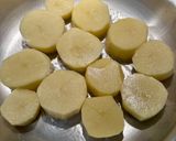 A picture of step 3 of Fondant Potatoes.