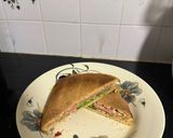 A picture of step 3 of Mortadella Sandwich.