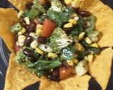 A picture of step 5 of Mexican salad.