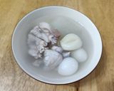 冬瓜蒜頭田雞鳥蛋湯的食譜步驟3照片