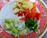 รูปขั้นตอนการทำที่ 1 ของ ผัดเปรี้ยวหวานเต้าหู้เหลือง