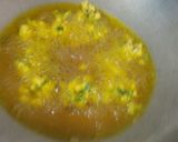 A picture of step 4 of Hare Bhare Pakode 😋.
