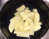 A picture of step 3 of Fried sweet🍠.