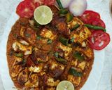 A picture of step 4 of Paneer tikka masala.